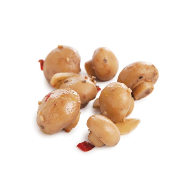 Mushrooms Marinated with Garlic &amp; Herbs