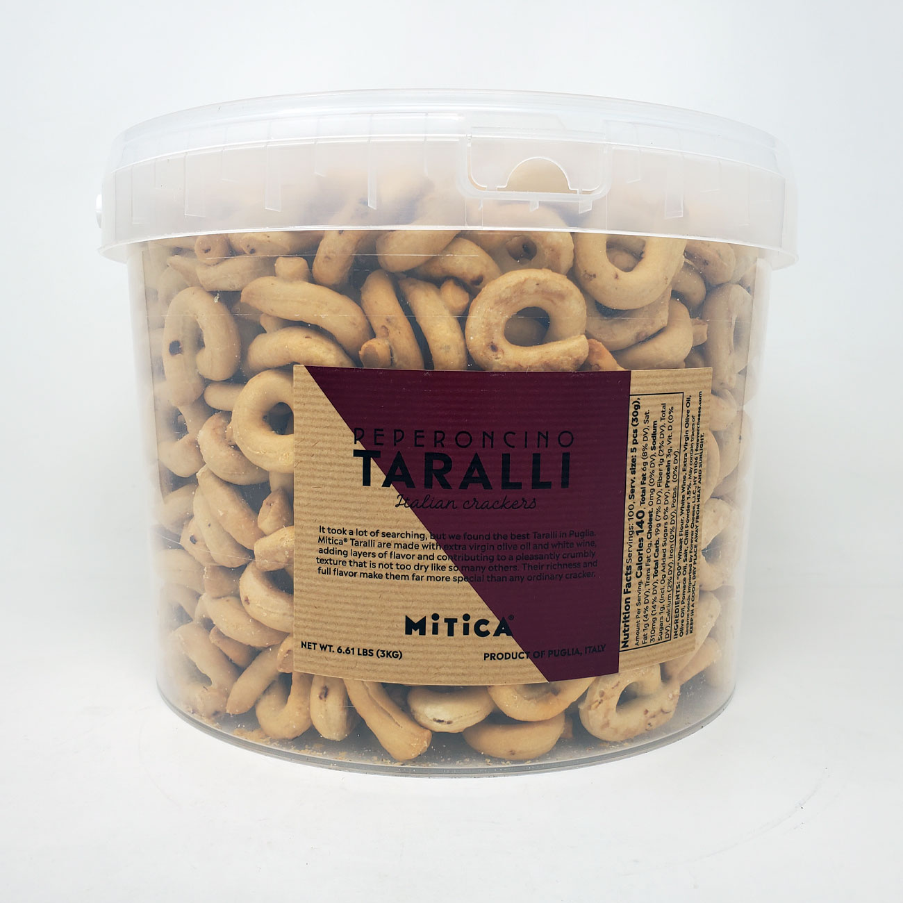 Taralli Peperoncino Bulk 2/3kg