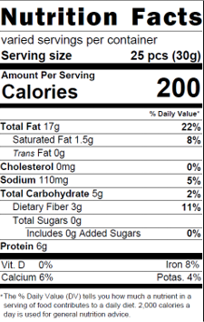 Truffle Marcona Almonds Minitub NFT