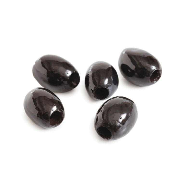 Greek Ripe Black Olives, Pitted
