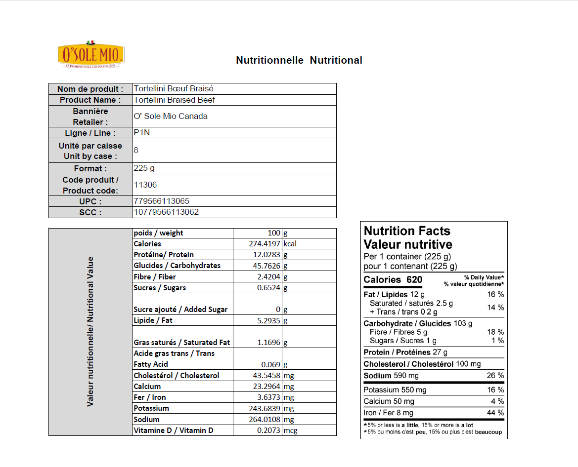 Tortellini Braised Beef NFT