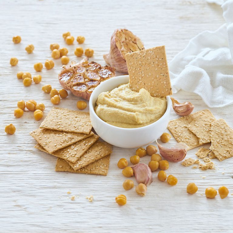 Roasted Garlic Hummus