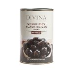 Greek Ripe Black Olives, Pitted